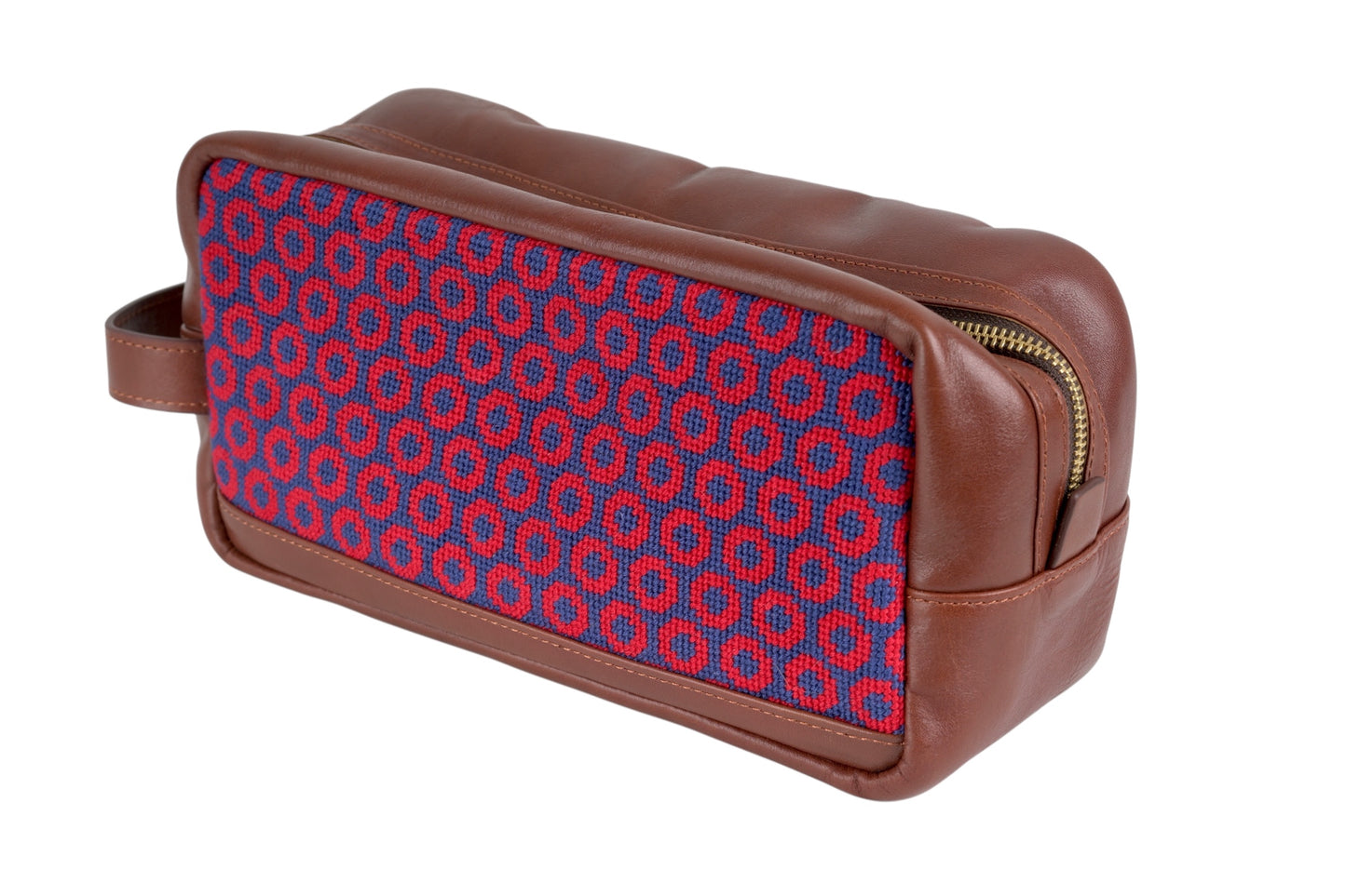 Fishman Needlepoint Toiletry Bag