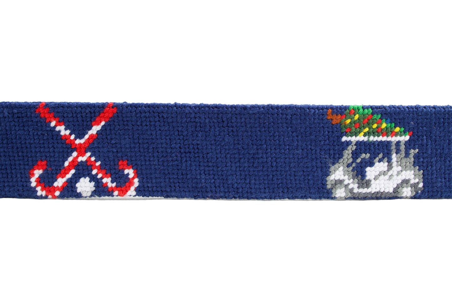 What's In Santa's Bag Needlepoint Belt