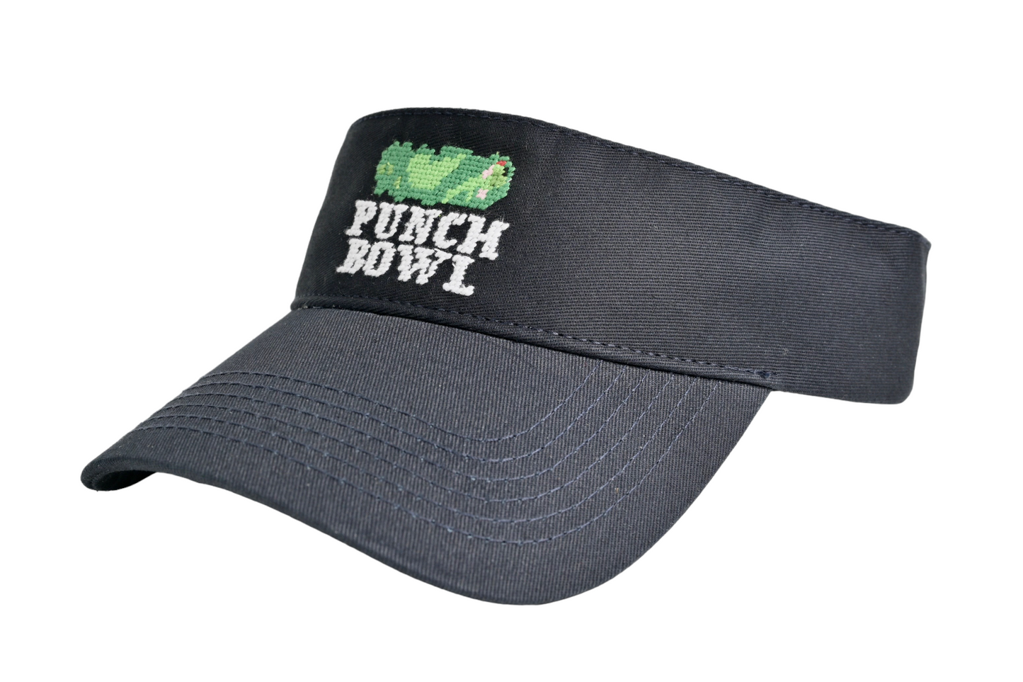 Template Hole Needlepoint Visor