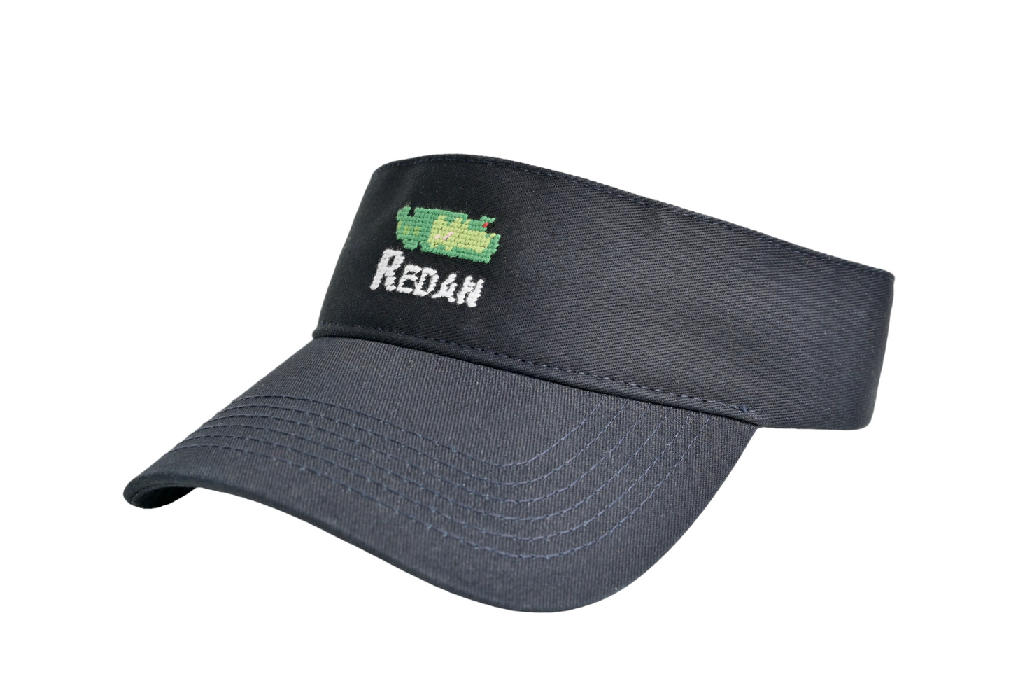 Template Hole Needlepoint Visor