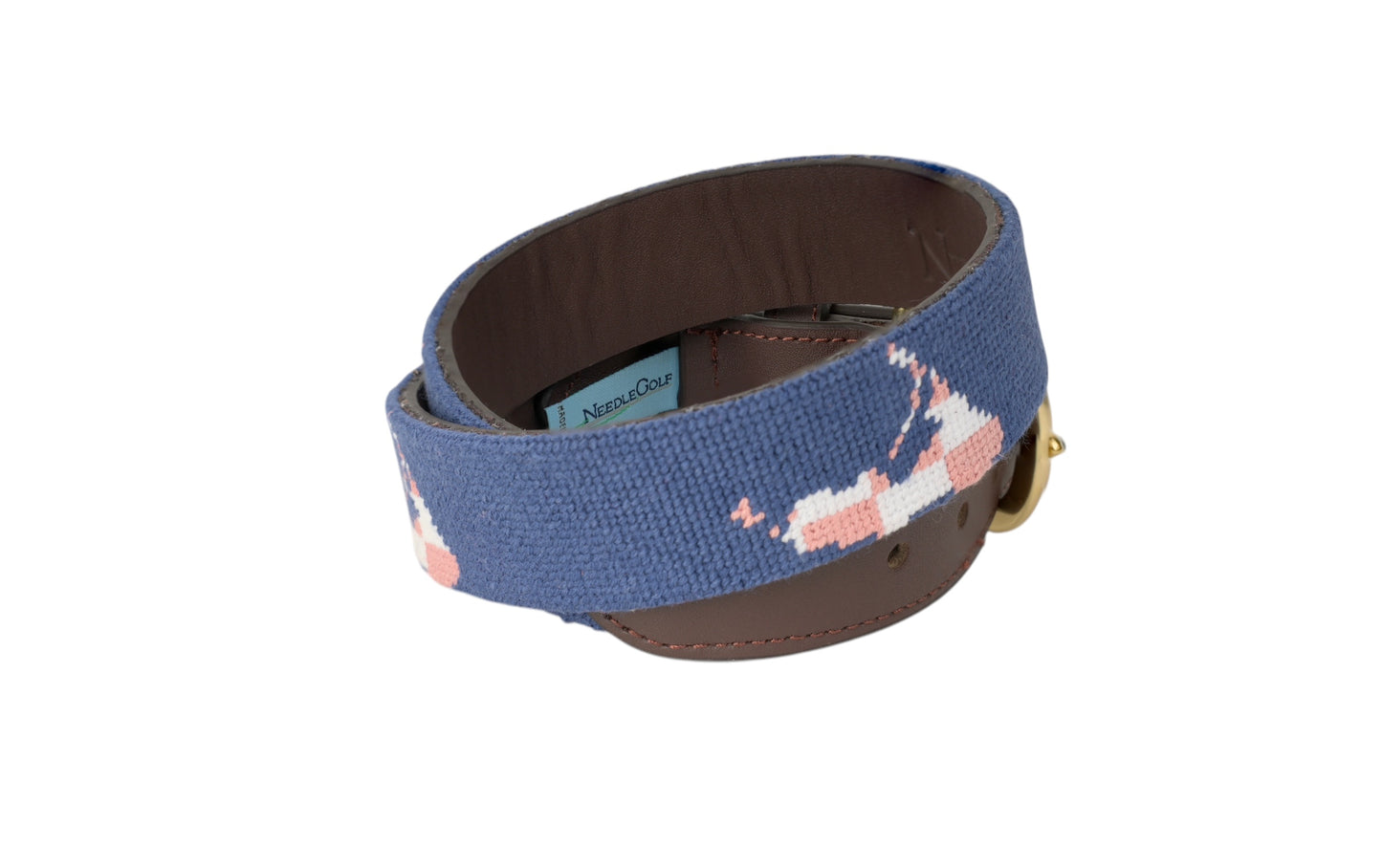 Nantucket Children's Needlepoint Belt