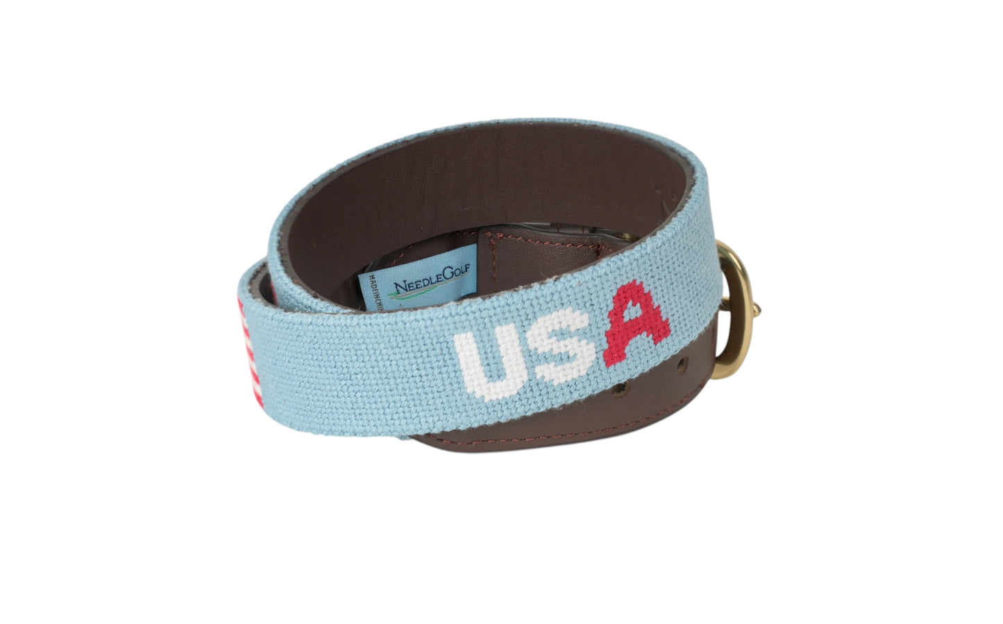 USA Children's Needlepoint Belt