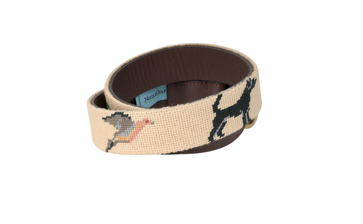 The Hunt Children's Needlepoint Belt