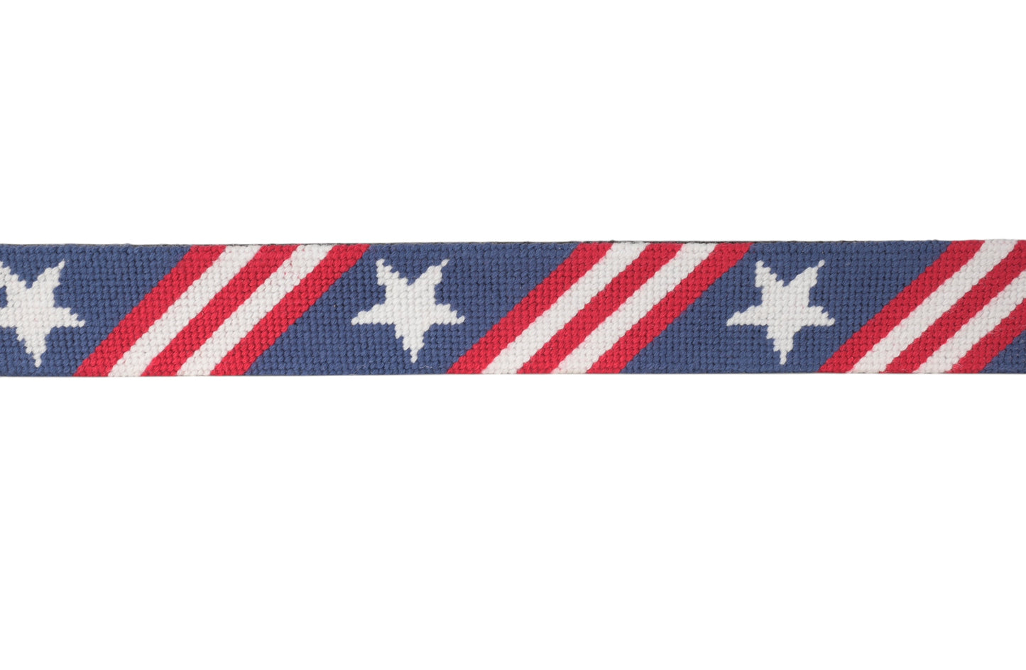 Stars and Stripes Children's Needlepoint Belt