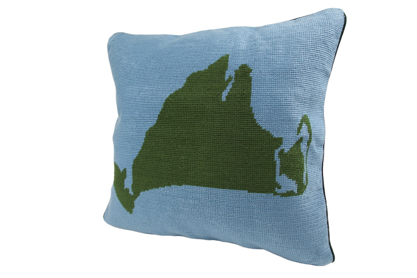 Martha's Vineyard Needlepoint Pillow