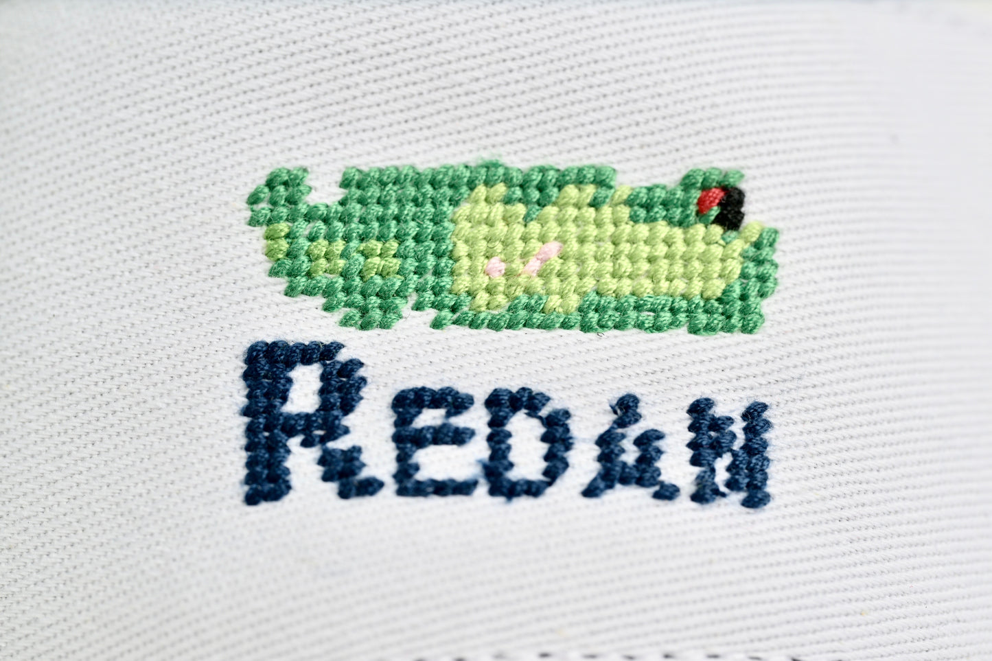Template Hole Needlepoint Visor