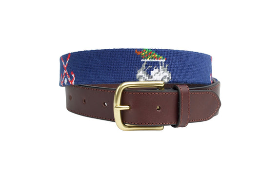 What's In Santa's Bag Needlepoint Belt