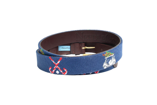 What's In Santa's Bag Needlepoint Belt