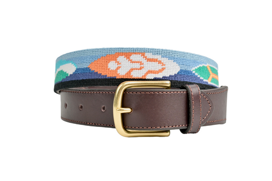 Shaka Board Needlepoint Belt