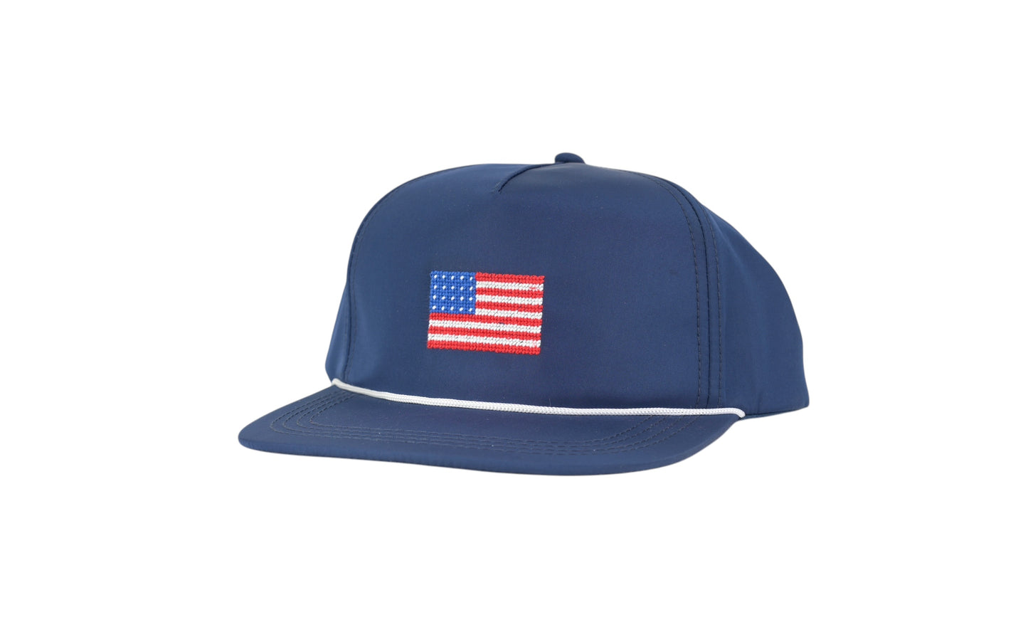 Flag Rope Hat American Flag Needlepoint Rope Hat – needlegolf
