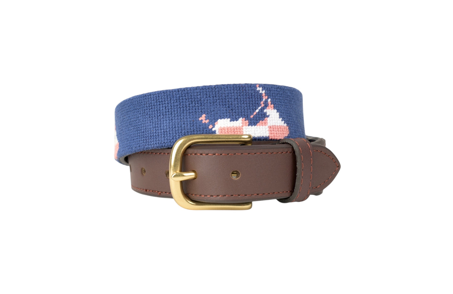 Nantucket Children's Needlepoint Belt