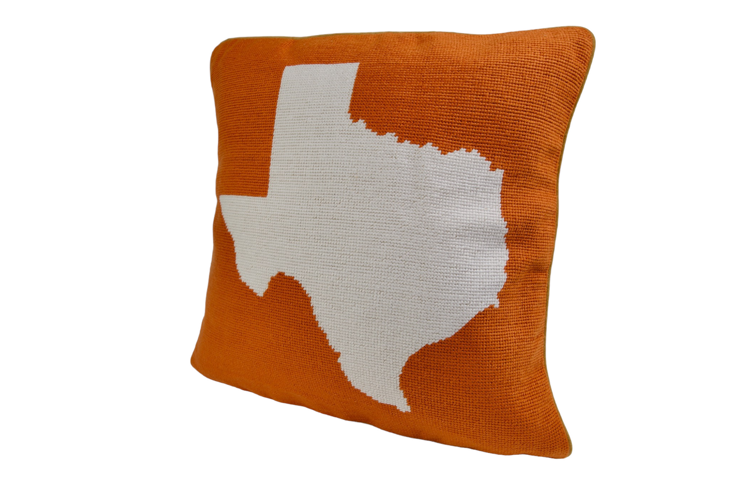 Texas Needlepoint Pillow
