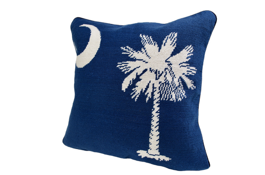 South Carolina Needlepoint Pillow