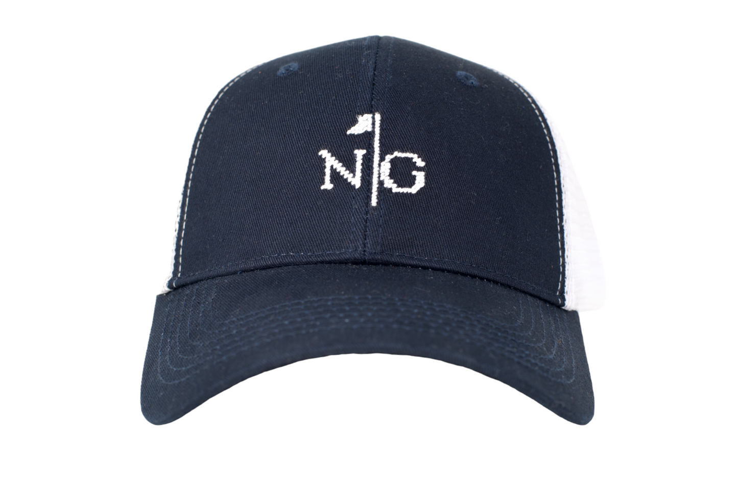 NG Needlepoint Trucker Hat