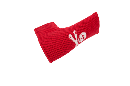 Jolly Roger Red Needlepoint Blade Putter Headcover