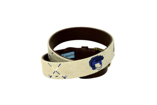 Hockey Children's Needlepoint Belt