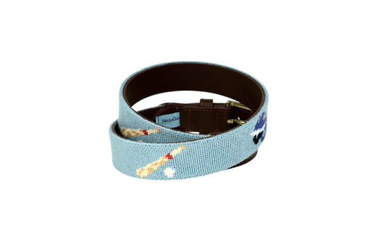Baseball Children's Needlepoint Belt