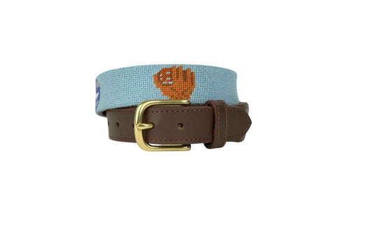 Baseball Children's Needlepoint Belt