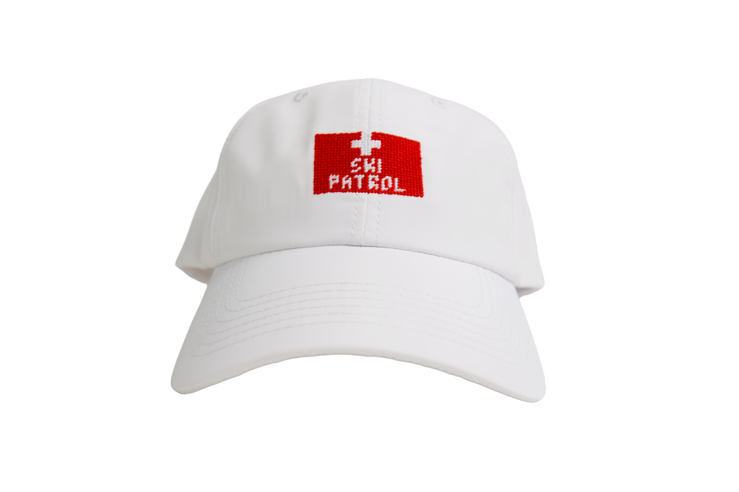 Ski Patrol Needlepoint Performance Hat